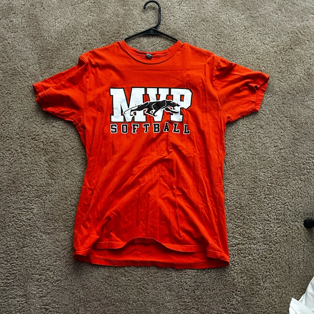 Authentic MVP Softball Orange T-Shirt